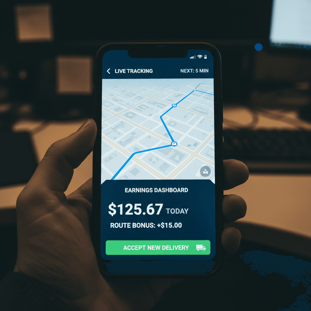 Real-time load tracking dashboard