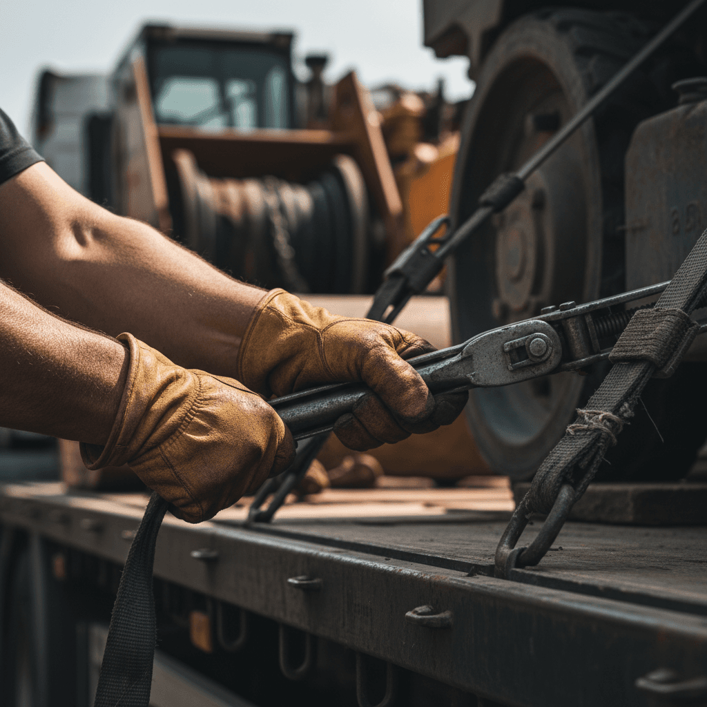 Securing cargo with proper tie-downs